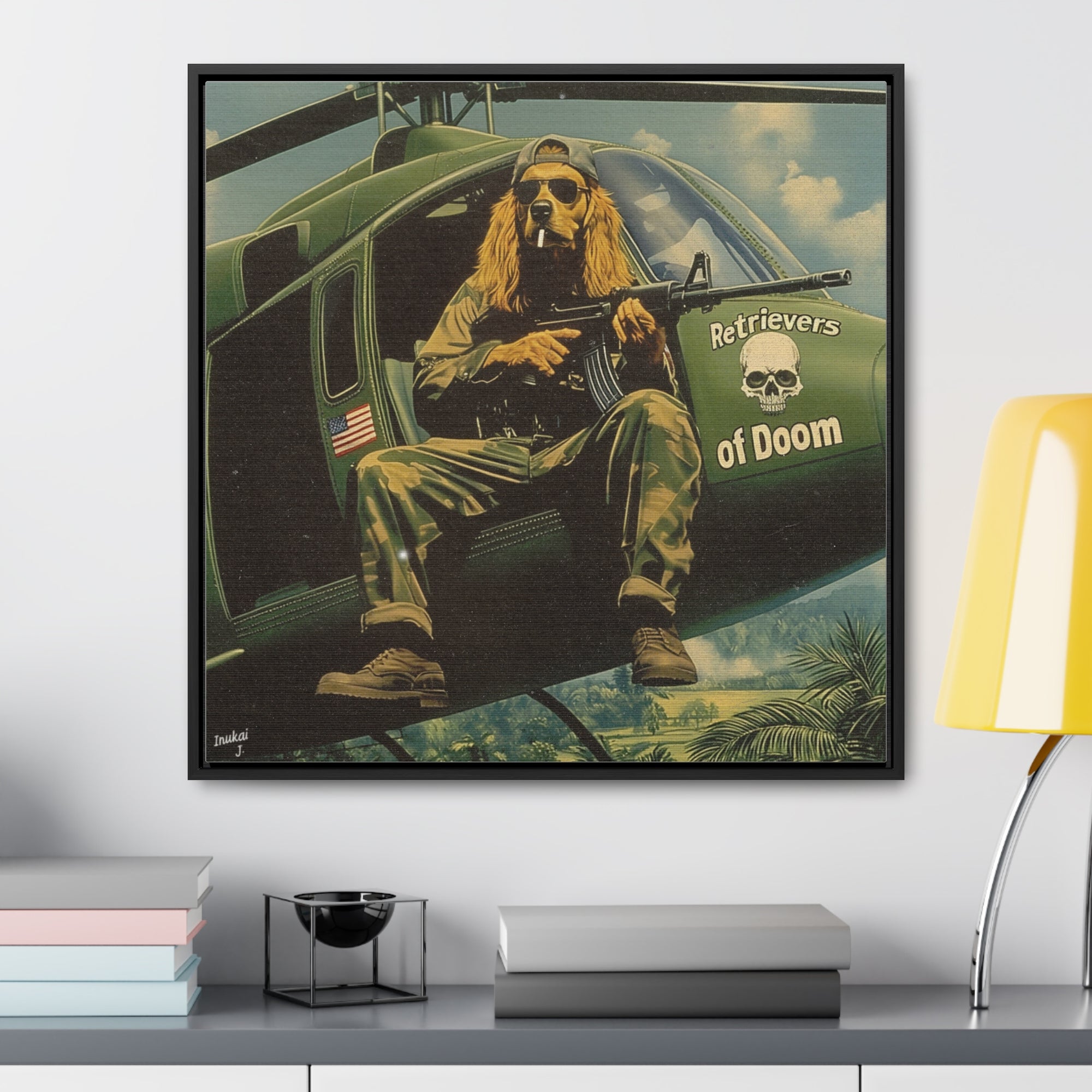 "Retrievers of Doom", Canvas Gallery Wrap